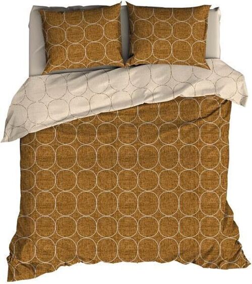 Romanette Duvet Cover Carbonell Mustard 240x220