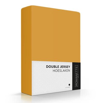 Romanette Double Jersey Ocker 160x220