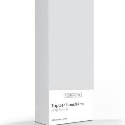 Romanette Topper Silber 90x220