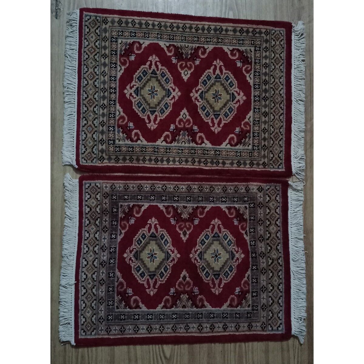 Tappeto di lana fatto a mano Bokhara con tocco di seta