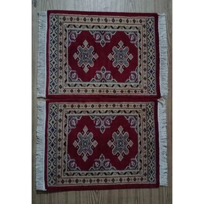 Tapis en laine fait main Silk Touch Boukhara