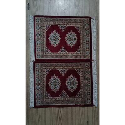 Silk Touch Bokhara Handmade Woolen Rug
