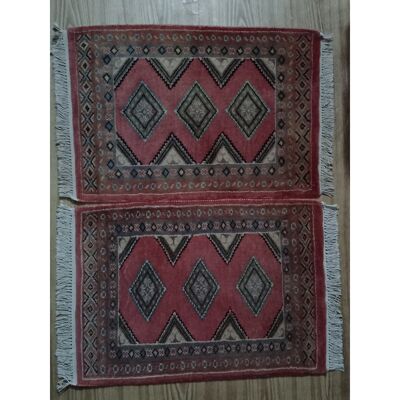 Silk Touch Bokhara Handmade Woolen Rug