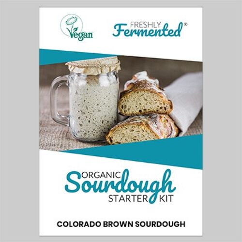 Organic Freeze Dried Colorado Brown Sourdough Starter