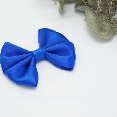 Regular satin bow Royal Blue