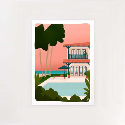 Cap Ferret poster 29,7x42 cm (A3)