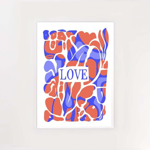 Affiche Love 29,7x42cm (A3)