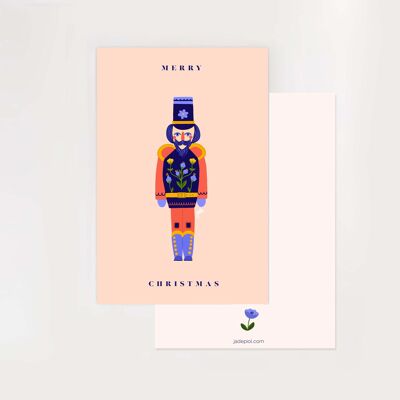 Nutcracker greeting card