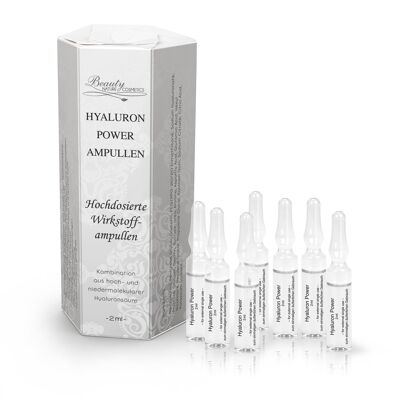 Ampoules de puissance d'hyaluron