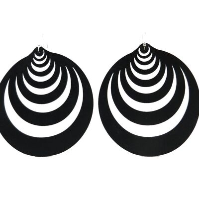 Africa earrings, women's earrings, 80 mm