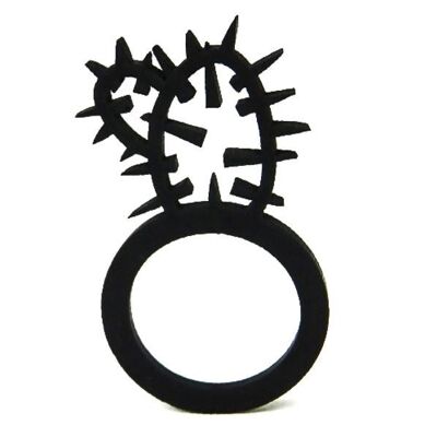 Cactus ring, ladies ring, sizes: 50, 53, 57
