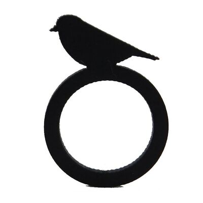 Bague oiseau, bague femme & enfant, tailles : 44, 50, 53, 57