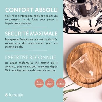 La Cup - Taille S - Cup menstruelle - Flux faible à moyen 3