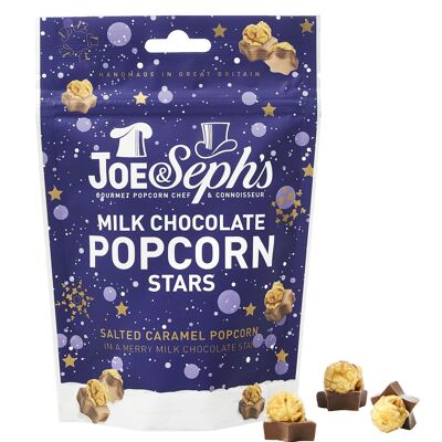 Milchschokolade Popcorn Star Bites 63g Beutel