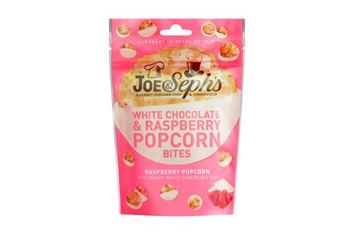White Chocolate & Raspberry Popcorn Bites 63g