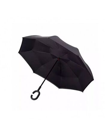 Parapluie inversé noir 60cm 3