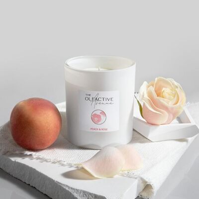 PEACH & ROSE DUFTKERZE