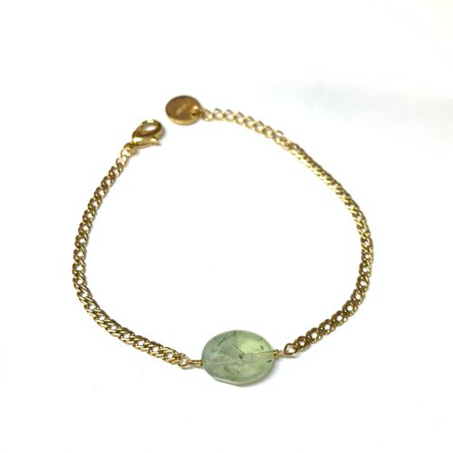 Bracelet quartz vert