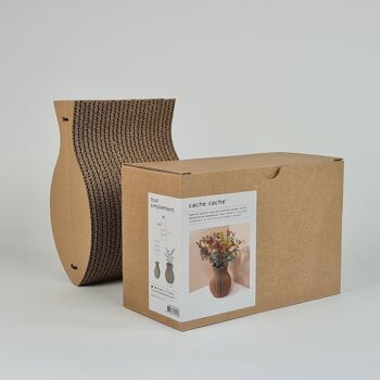 Vase pliable en carton - classique 3