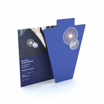Assortiment de 8 broches magnétiques "Solar & Lunar" - Design Constance Guisset 7