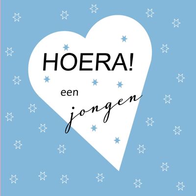 Hoera, een jongen