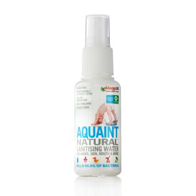 AQUAINT Acqua Sanificante 100% Naturale. 50 ml x 60