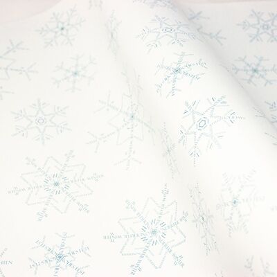 Wrapping paper snowflakes I