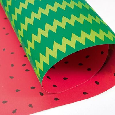Wrapping paper watermelon