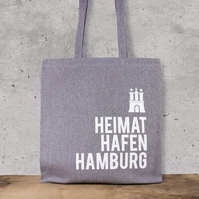 Cotton bag home port Hamburg