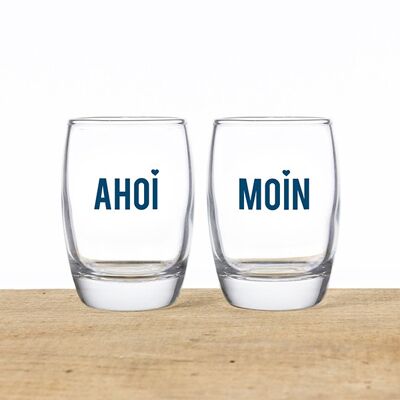Shot glasses Ahoi & Moin