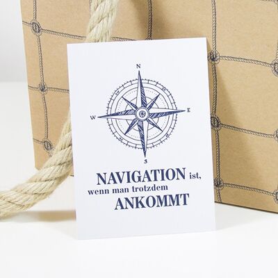 Navigation carte postale