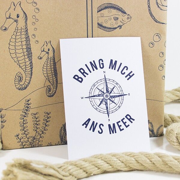 Cartolina portami al mare