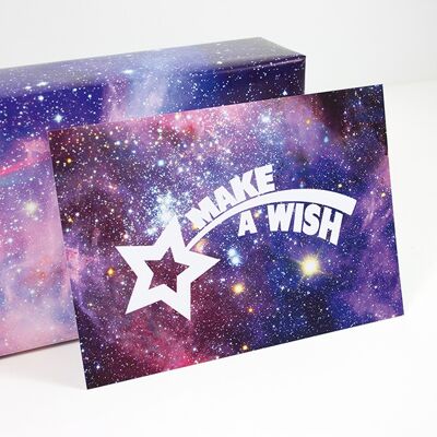 Postkarte Make a wish