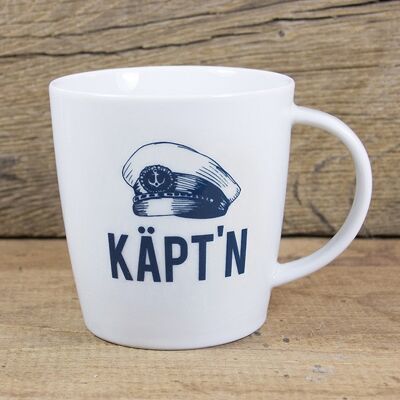 Large porcelain cup Captain