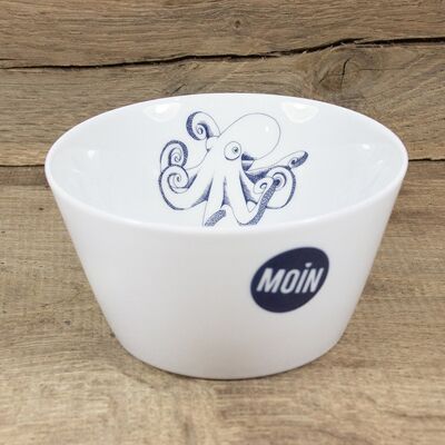 Cuenco de porcelana "Calamar" fabricado en la UE