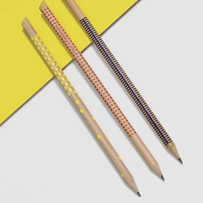 Assortment of 24 magnetic pencils - pattern