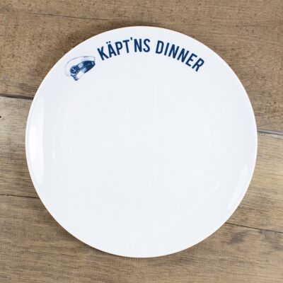 Porzallanteller Käpt´ns Dinner