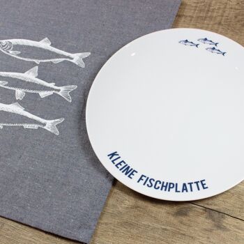 Assiette en porcelaine Petite assiette à poisson 2