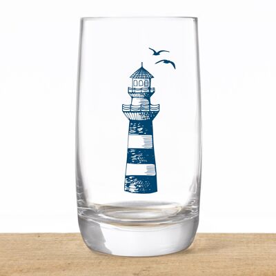 Phare en verre de cristal