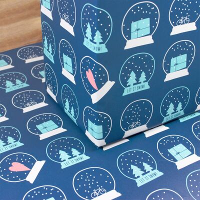 Wrapping paper Let it snow!