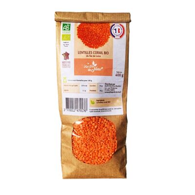 Lentille corail bio en sachet