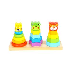 Jouets empilables en bois