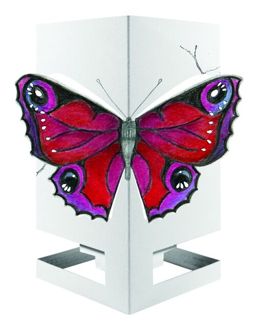 Cardle Butterfly - Red