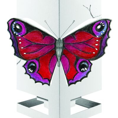 Papillon Cardle - Rouge
