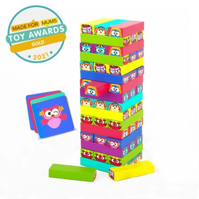 Giochi per bambini Tumbling Tower - Golden Award di Made for Mams!