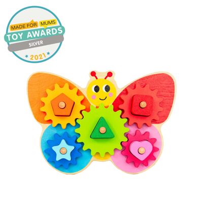 Butterfly Gear Spiel für Kleinkinder - Silver Award von Made For Mums!
