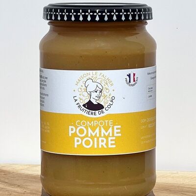 Compote pomme-poire