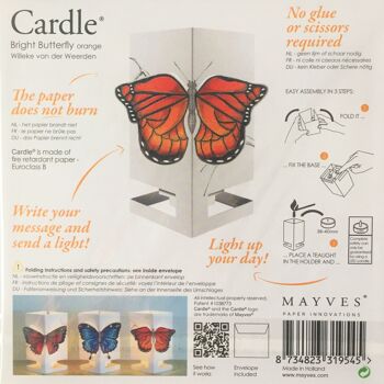 Papillon Cardle - Orange 3