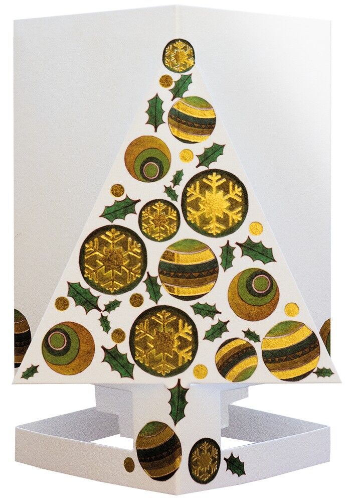 Cardle X-mas Tree - Green Copper