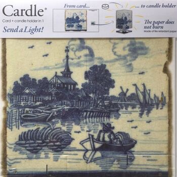 Cardle Dutch Blue Tiles - Bateau à rames 2